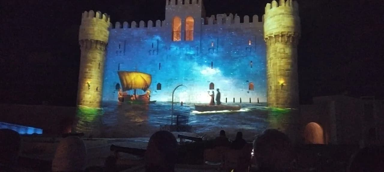 Qaitbay citadel in Alexandria