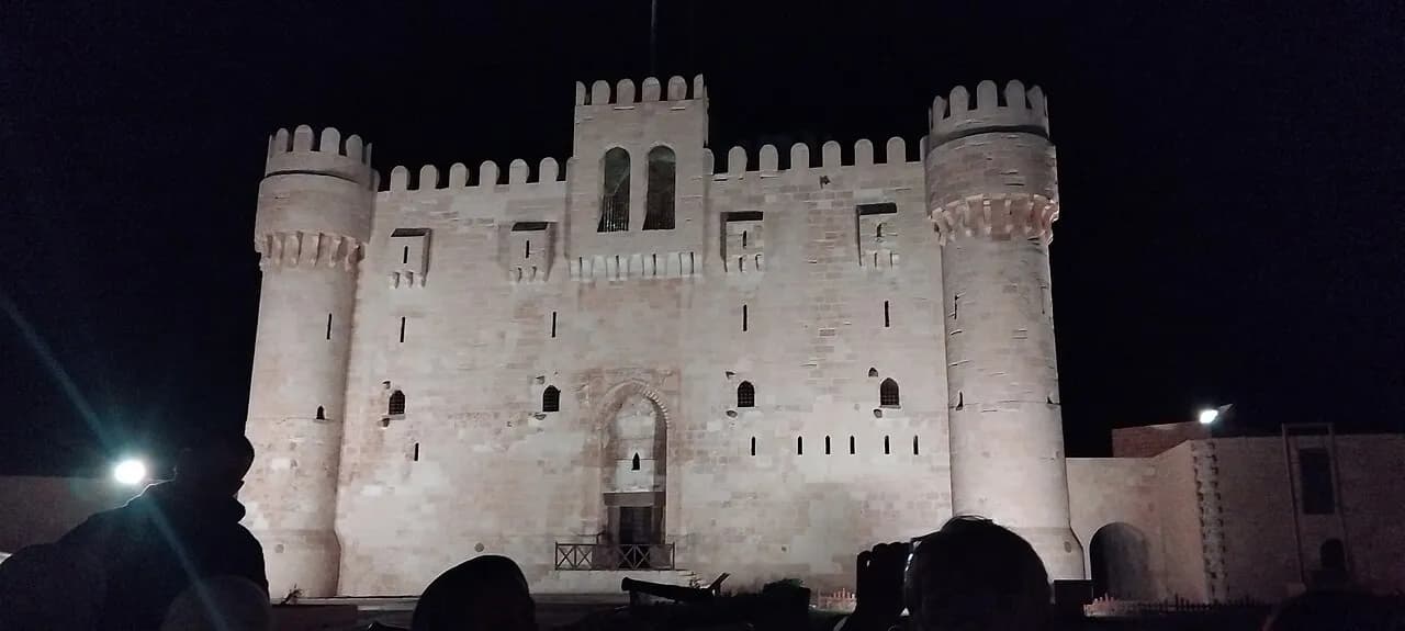 Qaitbay citadel in Alexandria