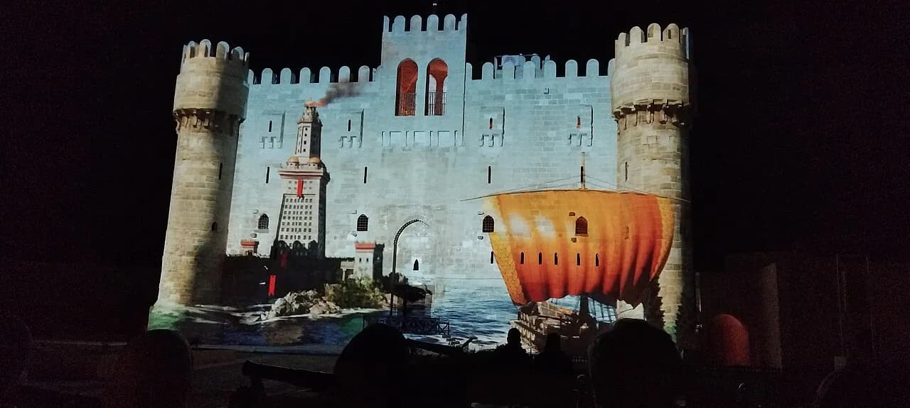 Qaitbay citadel in Alexandria