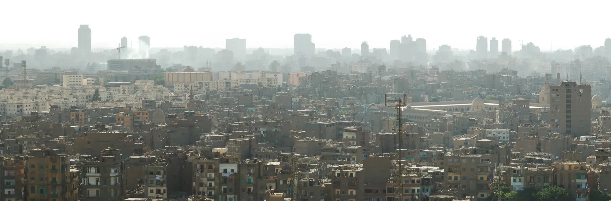 Cairo skyline panorama