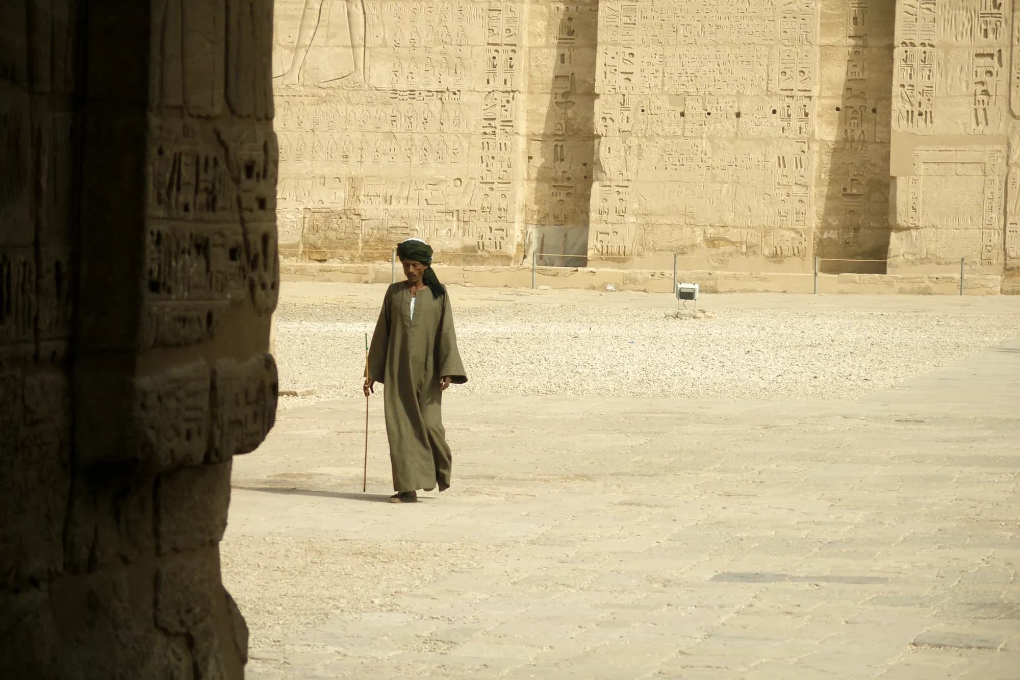 Medinet Habu entrance