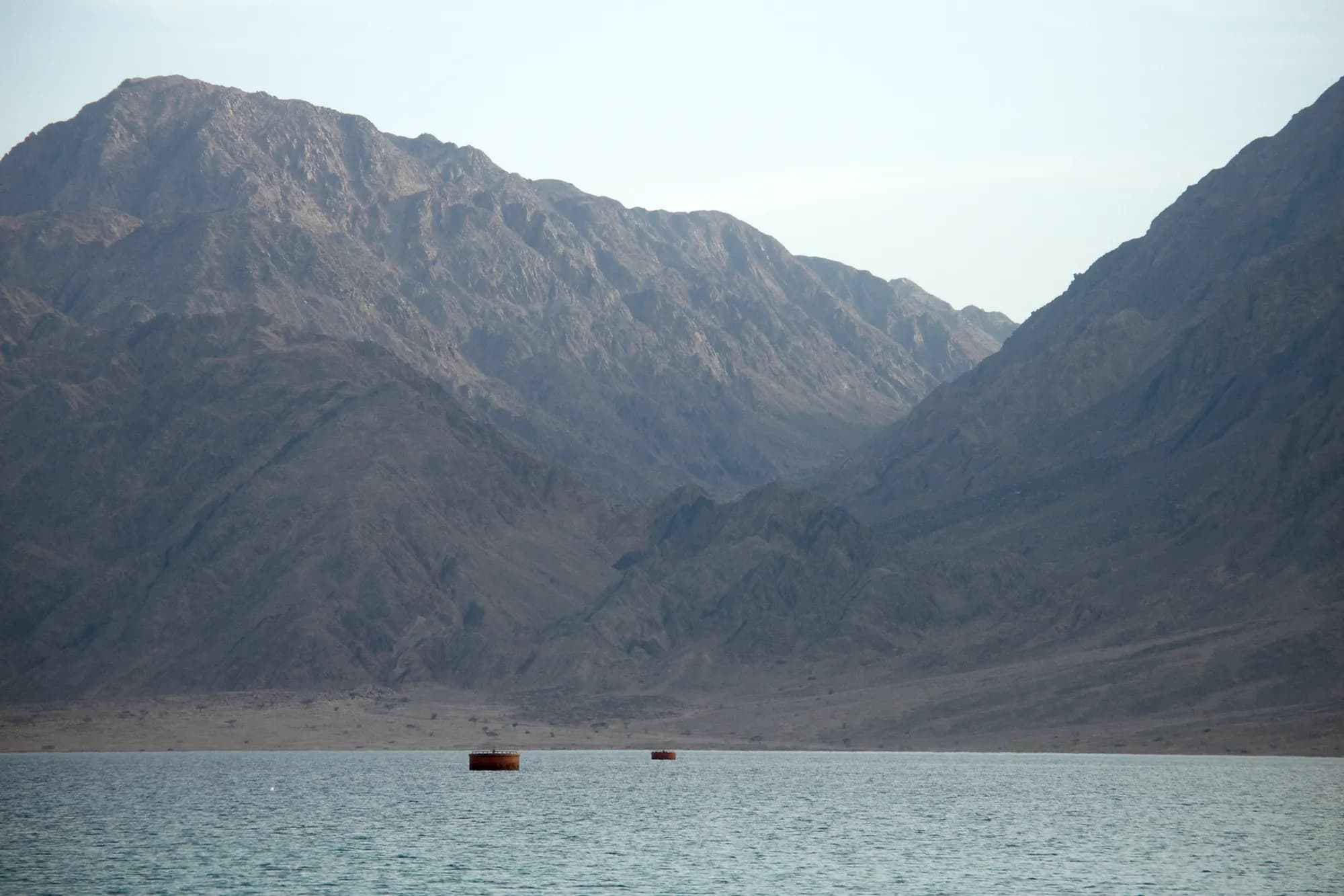 Nuweiba / Sinai mountains and Red Sea