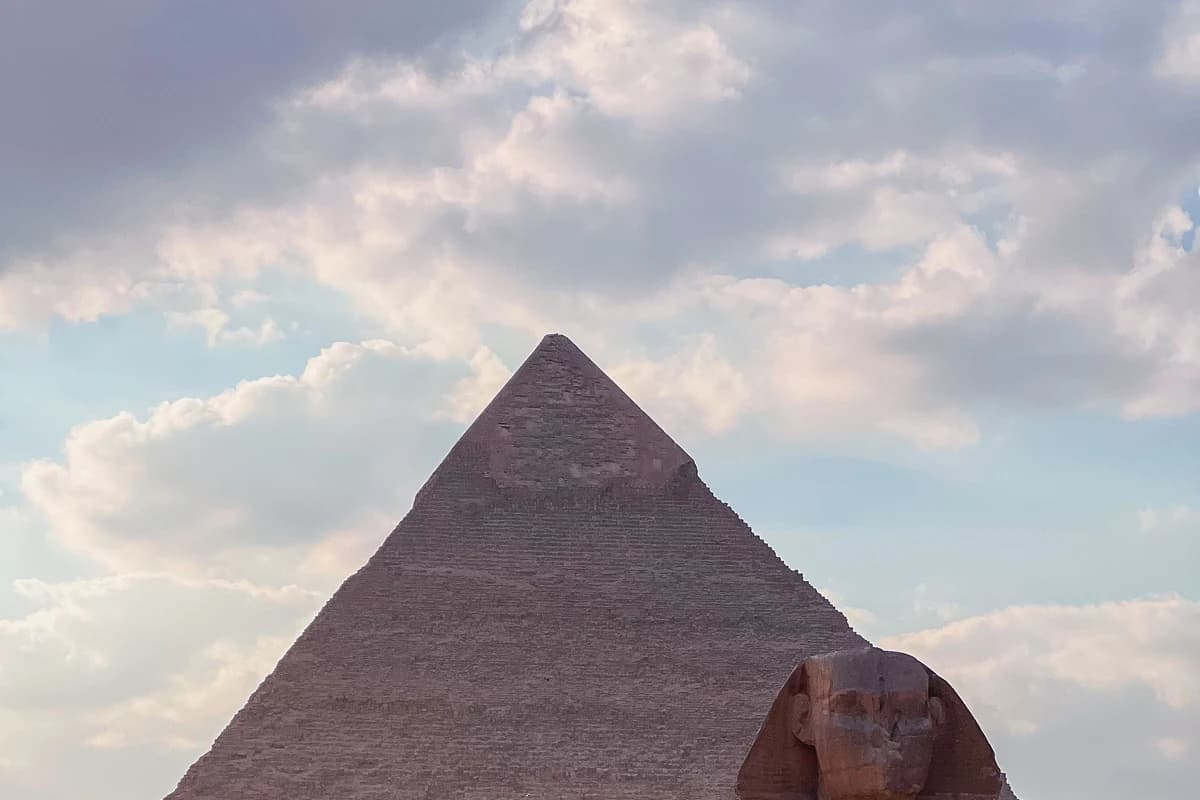 Panorama of the Pyramids